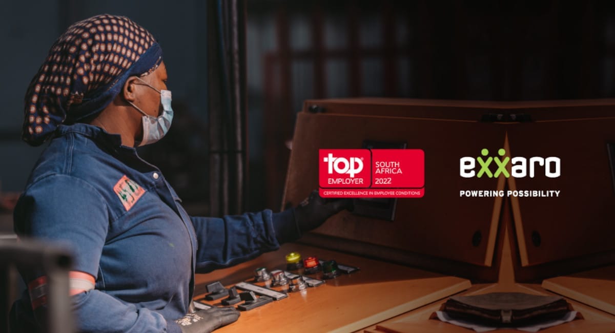 Exxaro Top Employer 2022