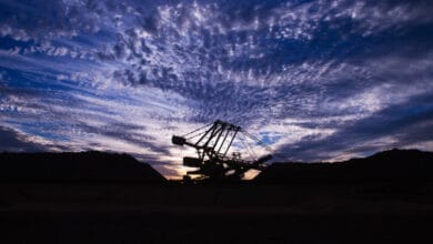 mining site