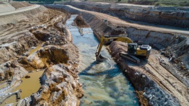 Water-risk mining