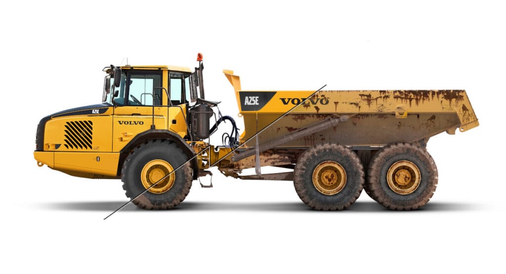 Volvo machine rebuild