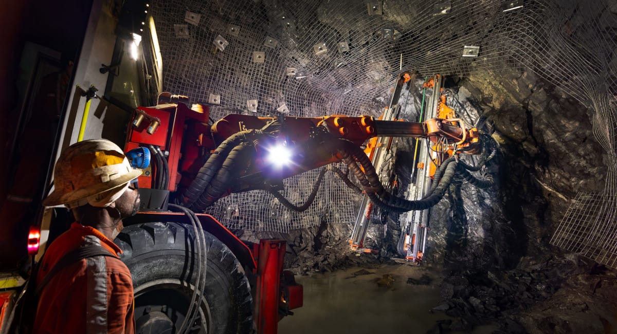 Underground mining
