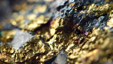 High-grade gold