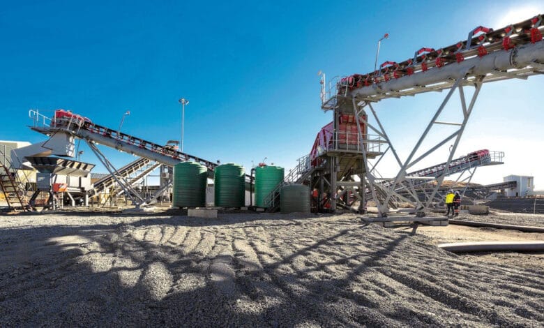 Lesotho diamond mine