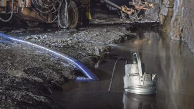 Submersible dewatering pums